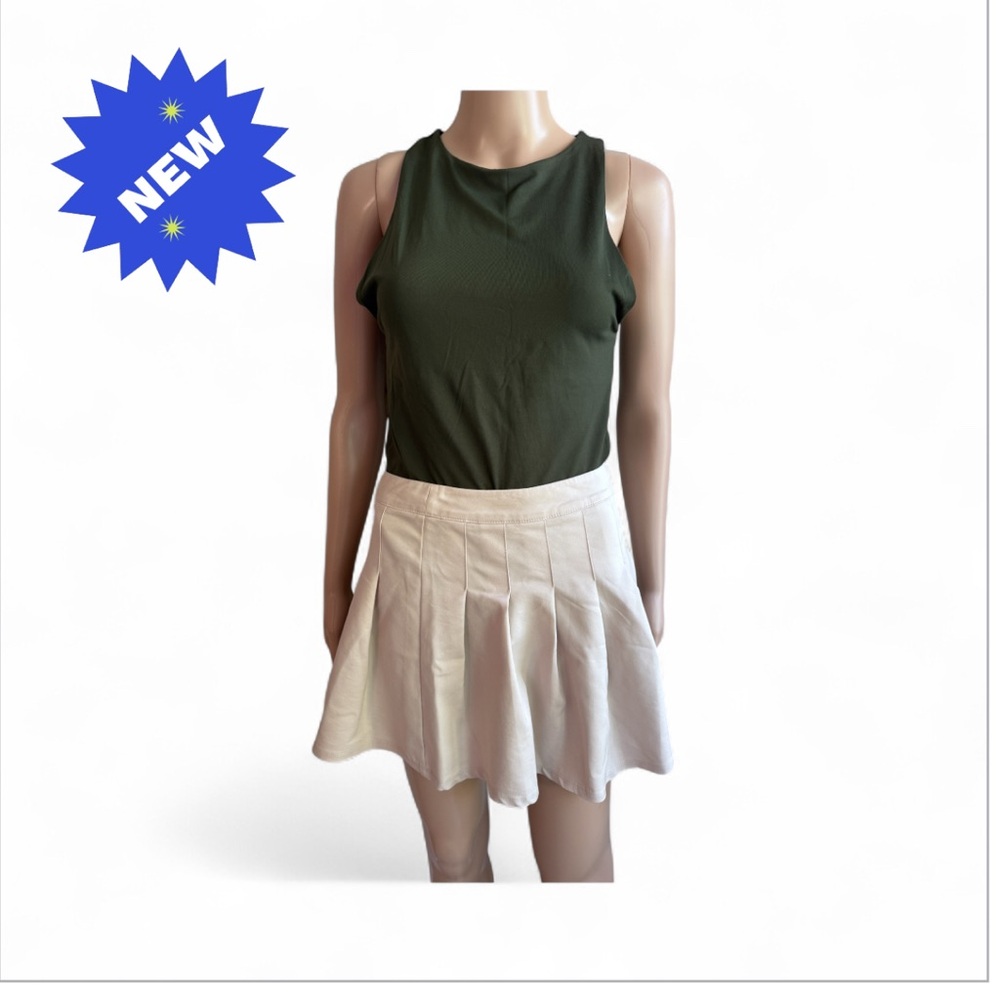 Zara Green Sleeveless bodysuit large used